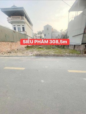 đất bìa làng, bắc hồng, 308m2, mt 11m, nở hậu, 2 ô tô, thông 20.98 tỷ, đông anh