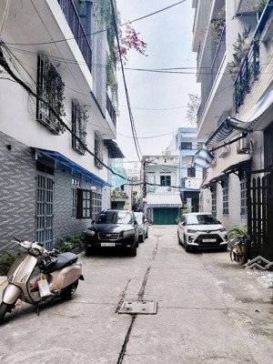 bán nhà nguyễn sơn - hẻm xe hơi 6m - quận tân phú - diện tích 70m2 - 4 tầng - gần chợ đêm, nhỉnh 8