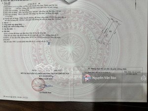 giao bán đất thổ cư 118m² mặt tiền 6m hướng đông bắc ô tô vào tận đất