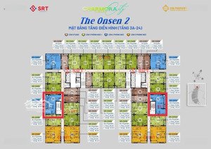dự kiến chỉ 4tỷ7 cho căn 2pn 80m2, ban công rộng, toà onsen 2 dự án charmora city - sun nha trang