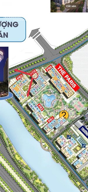 bán ch 3pn, 84m2 giá siêu hời tại the paris - vinhomes ocean park, gia lâm