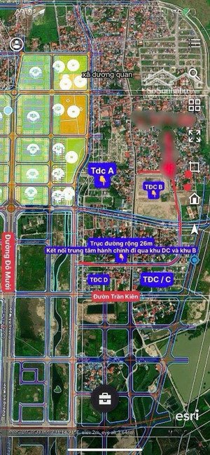 bán lô góc bám mặt đường trần kiên giữa lòng trung tâm hành chính hải phòng