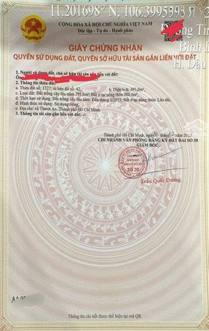 bán kho hàng mặt tiền đường đt 744 xã thanh an, tp hcm