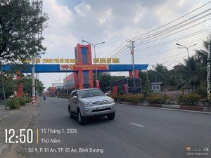 hai lô mặt tiền siêu đẹp, 125,2m2 (5m x 25m) đường 9 tthc dĩ an, hcm, chỉ 12,x tỷ.