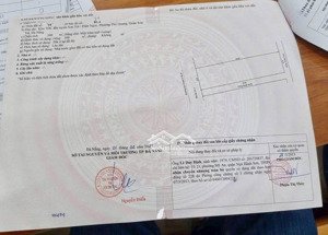 bán đất sơn trà đầu tuyến mt thành vinh 3 kẹp cống view núi gần biển 100m