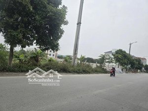 bán đất đấu giá kim chân mặt đường trần lựu, dt tận 284.3m2