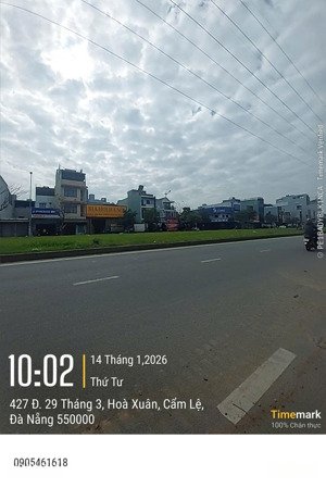 bán đất đường 29/3 kđt nam nguyễn tri phương hòa xuân - đà nẵng