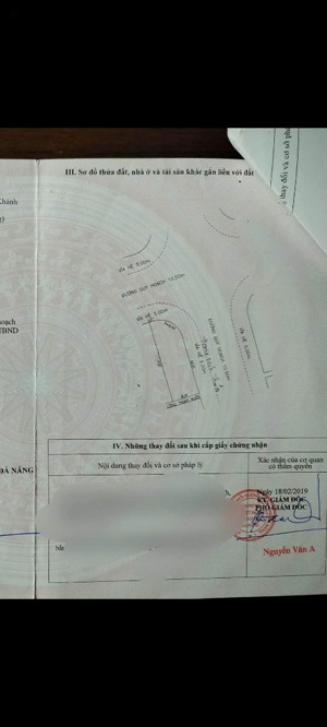 lo góc mt đường hoàng minh thảo- gần đh duy tân. kinh doanh vip