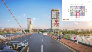 căn hộ 1pn+ view trực diện sông hàn ngắm toàn cảnh thành phố và đà nẵng dowtown siêu hiếm hiện tại.