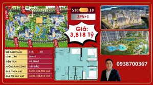 bán cc the origami, 3,818 tỷ, 69m2, 2pn, 2wc, q9, hcm hàng suất ngoại giao cđt