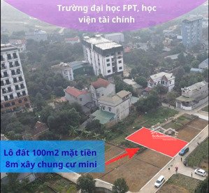 lô đất 100m2, full thổ cư giữa trung tâm hòa lạc - giá tốt cần bán