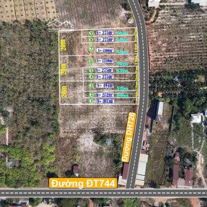 dh726 quy hoạch 32m nhựa cách dt744 vài bước chân