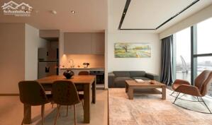 Cho thuê CC Grand Marina Marriott 75tr, 72m2, 1PN+1, full NT, View trực diện sông, bao đẹp, Q1 !