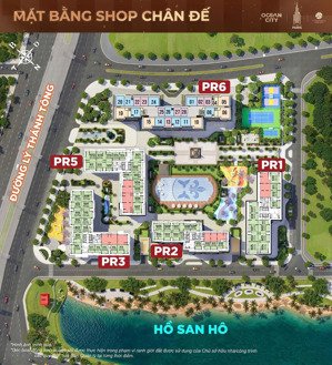 mở bán shop chân đế tòa pr2 the paris - vinhomes ocean park 1 mặt đường lớn hồ san hô lh 