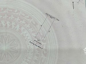 bán đất mt đường hòa minh 5 - gần biển - thông nguyễn sinh sắc, sát hồ tùng mậu