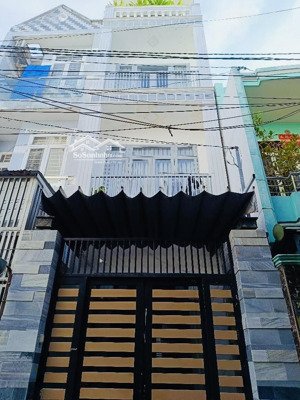 sp nhà mới 4 tầng - sát mt phạm thế hiển - gần chợ - p.chánh hưng- q8 (cũ)