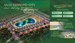 xanh diamond city đô thị kiểu mẫu tại hòa bình, cơ hội cho nđt đi trước