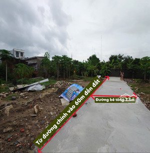 chính chủ bán lô đất cách mặt đường mai thị dõng 50m, đường bê tông 3,5m