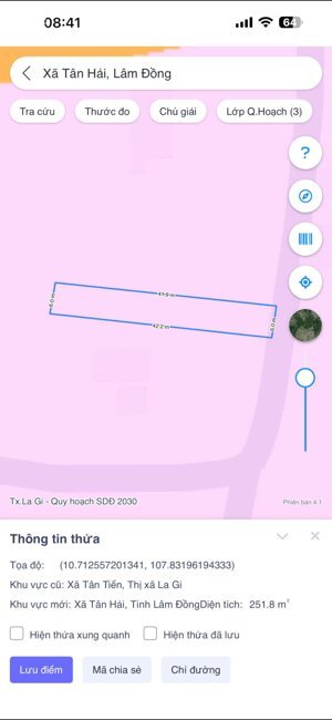 bán gấp đất thổ cư 6x42 hẻm Lý THái Tổ, Tân Tiến, LaGi. cách biển 700m, giá 660 triệu