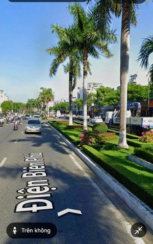 mua bán nhà mặt tiền đ. điện biên phủ, đà nẵng. dt: 132,2m2(7,2m x 18m). thu nhập sẵn 400triệu/năm