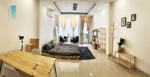 cho thuê căn hộ ban công, q1, đường hồ hảo hớn, gần cầu ông lãnh, công viên 23 tháng 9, đh văn lang