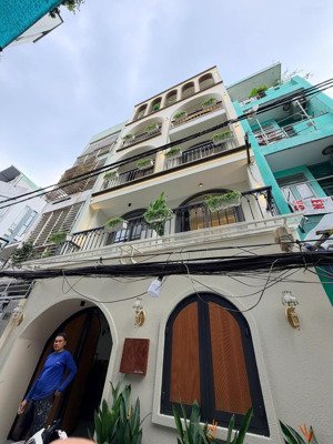 bán nhà hxh cách mạng tháng 8 q.10 - ngang khủng 6m gần 50m 5 tầng btct -full nội thất cao cấp