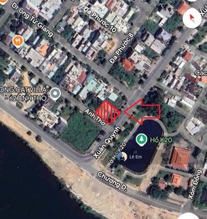 chủ thiện chí chào 2 mặt tiền đẹp đường anh thơ & xuân quỳnh - ngay khu đô thị nam việt á đà nẵng