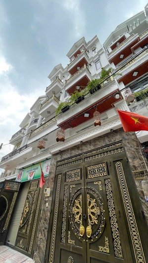 nhà 5 tầng full nội thất - trương thị hoa q12 - hẻm 8m - khu cao tâng