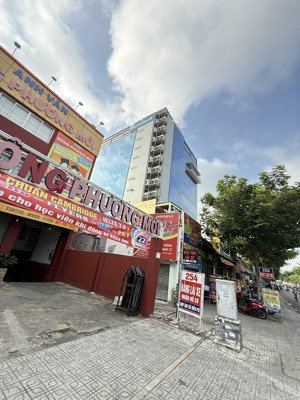 lô góc 2 mặt tiền nguyễn oanh, 650m2, 13x63m, 5t, đường 50m kinh doanh khu văn phòng, gần sân bay