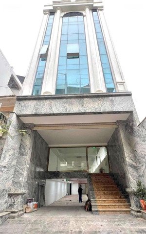 mp biuldinh 9t thang máy + hầm tân mai - đền lừ dt 180m2 mt 7m sổ vuông đẹp. 4 mặt mở cửa sổ.