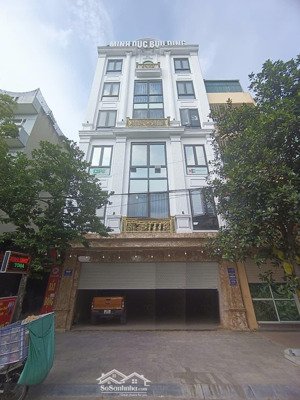 cho thuê toà nhà mặt phố hà trì, hà đông 220m, 9 tầng, mt 12m, thông sàn, pccc, thang máy,giá 145tr