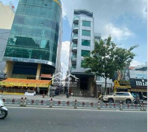 tòa nhà góc 2 mặt tiền đinh tiên hoàng - nguyễn thị minh khai quận 1 - dt: 9m x 25m,hầm 6 lầu