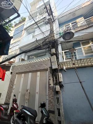 Cần bán nhà 1 trệt 3 lầu có hoàn công hẻm Hồ Thị Kỷ - 0888800258