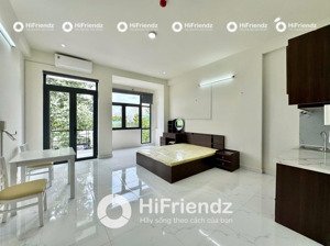 cho thuê studio ban công ngay bình trị đông b