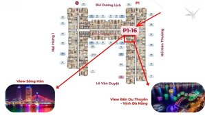 giá chính chủ cực sốc! bán gấp căn hộ sông hàn cao cấp peninsula 1pn - trần hưng đạo, view pháo hoa