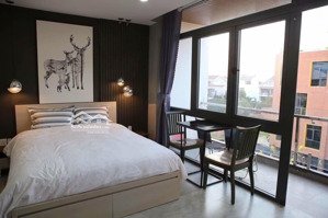 studio full nt cao cấp thiết kế xinh ban công to gần chợ tdt ntt rmit lotte mart dễ đi q4, q1, q8