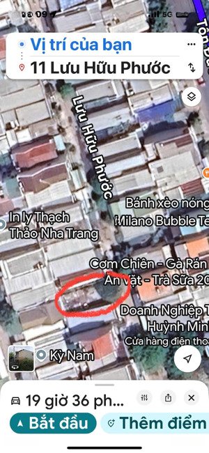 đất mặt tiền lưu hữu phước tái định cư hòn rớ 1 dt 90m2 ngang 6m