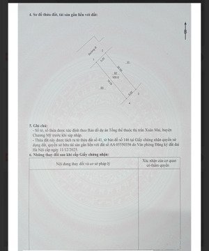 bán đất trung tâm thị trấn xuân mai - quốc lộ 6 50m2, 1,699 tỷ/ lô sẵn sổ 