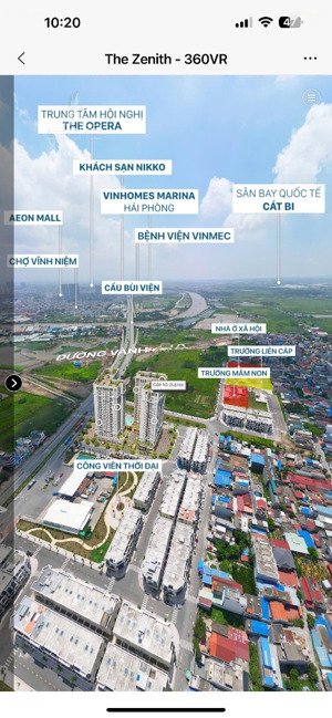 chung cư the zenith, căn góc 70m2, giá 657 triệu nhận nhà