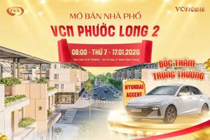 mở bán chính thức nhà phố vcn phước long 2, nha trang. chiết khấu 3% - cơ hội trúng xe oto.