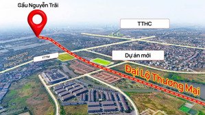 dự án mới, ngay mặt đường nguyễn trãi rộng 90m. kết nối thẳng đại lộ lê hồng phong