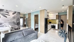 cho thuê căn hộ 2pn+ full nt đẹp, mới 100%, gần vincom, view thoáng, nhà sẵn ở ngay