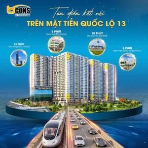 chung cư bcons newsky. mật tiền đường quốc lộ 13. kết nối vàng giá siêu tốt. 2,7 tỷ