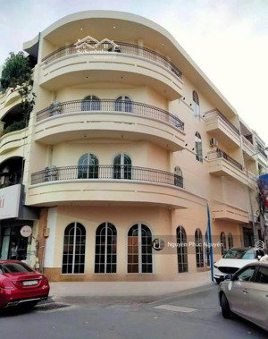 cho thuê nhà góc 2mt 10 trần nhật duật, phường cầu kho, quận 1 dt 12x7m trệt 3 lầu giá 75tr