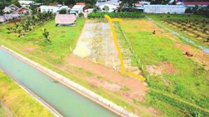 6m mặt tiền. 340m2 gần cổng KCN Phước Đông. 499tr