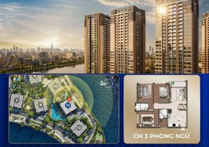 thanh toán chỉ từ 6.8% sở hữu căn hộ 3pn the prive cao cấp, 3 mặt view sông, nh hỗ trợ vay đến 70%