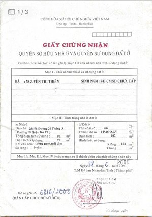 tôi chính chủ bán nhà 631/23 lê đức thọ, gò vấp, 102m2 (4.1x25m nở hậu 4.25) giá bán 9 tỷ