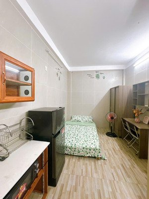 cho thuê studio thang máy pccc đầy đủ full nội thất mới ngay đường võ duy ninh bình thạnh
