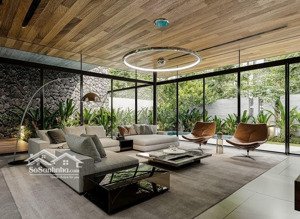 biệt thự thảo điền đón tết - dt: 12x15m, 4 tầng - khu compound 120 nguyễn văn hưởng, q2 chỉ 25.5 tỷ