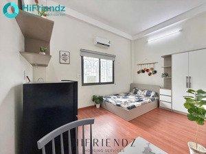 cho thuê căn hộ full nt máy giặt riêng - cửa sổ trời ngay gần luỹ bán bích - nguyễn hậu - vườn lài